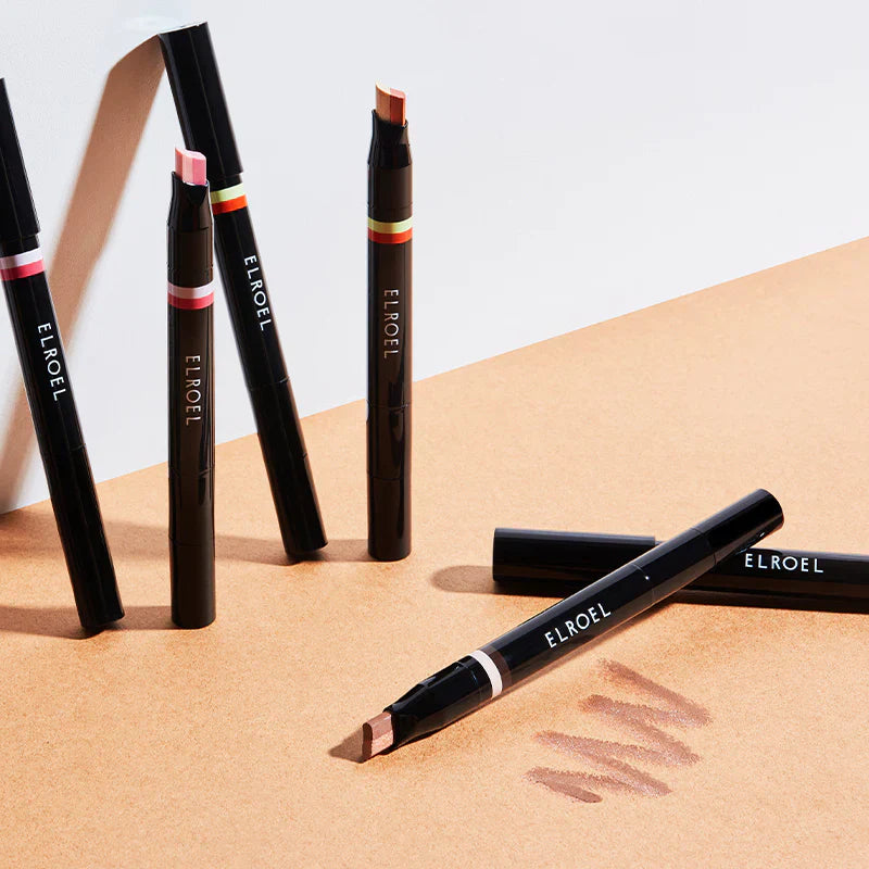 ELROEL - Blanc Double Shadow Stick - #01 Gold-Espresso - 1.4g