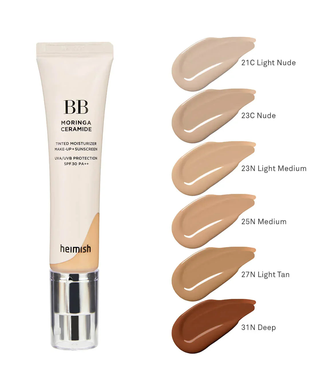 Moringa Ceramide BB Cream SPF 30 PA++ 29 Dark Olive