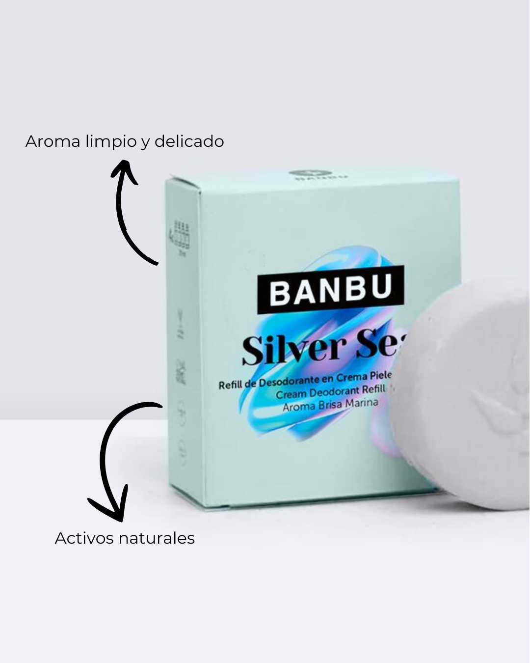 LIQUIDACIÓN Refill Desodorante Crema SILVER SEA