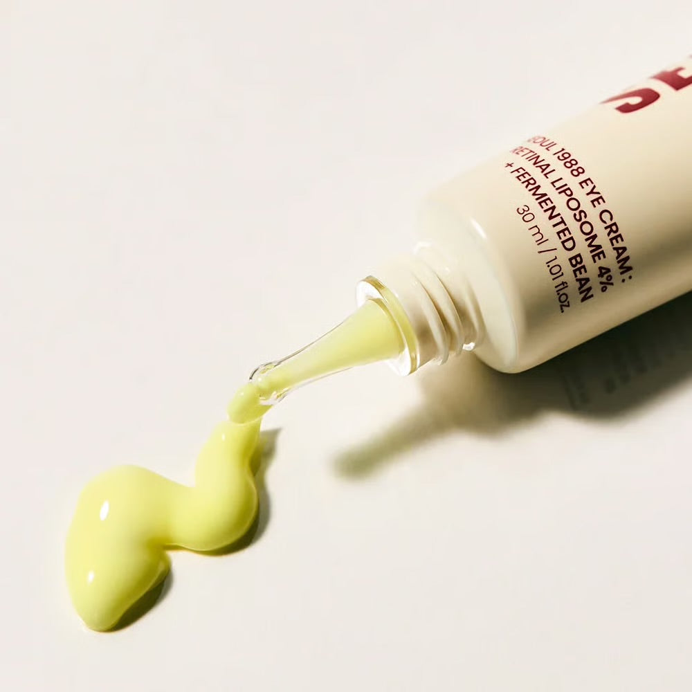 K-SECRET - SEOUL 1988 Eye Cream: Retinal Liposome 4% + Fermented Bean - Firming Eye Cream with Retinal - 30ml