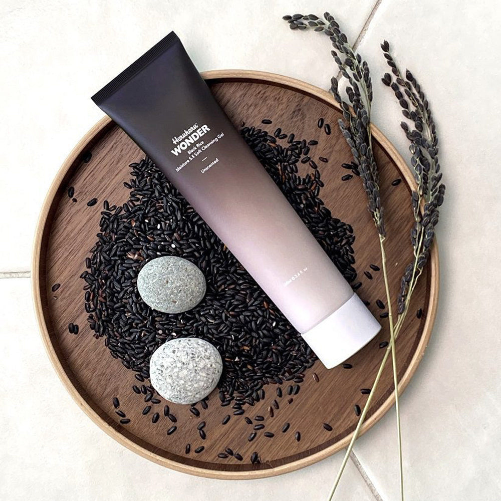 Haruharu Wonder - Black Rice Moisture 5.5 Soft Cleansing Gel - Rice Ferment Facial Gel