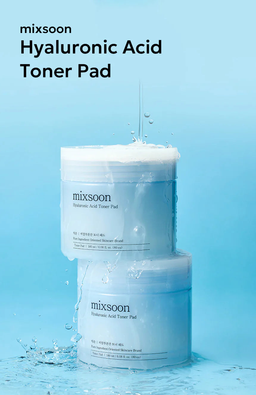 Mixsoon Hyaluronic Acid Toner Pad