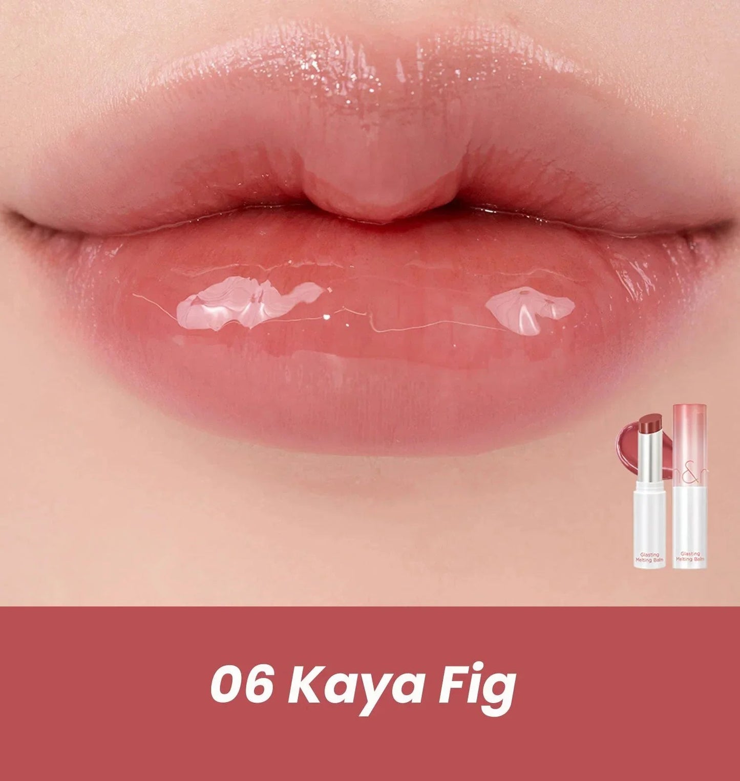 Rom&Nd Glasting Melting Balm Lip Balm 06 Kaya Fig 3.5g